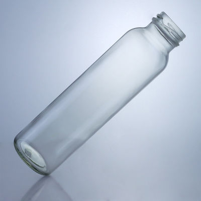 300 ml στρογγυλό γυάλινο βάζο τροφίμων για χυμό γάλακτος, φρούτα, τσάι και επιφάνειες