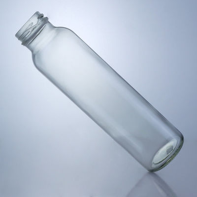 300 ml στρογγυλό γυάλινο βάζο τροφίμων για χυμό γάλακτος, φρούτα, τσάι και επιφάνειες