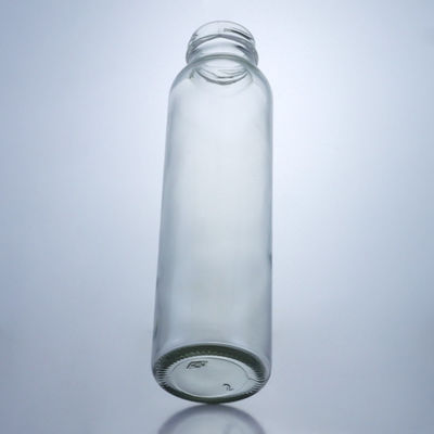300 ml στρογγυλό γυάλινο βάζο τροφίμων για χυμό γάλακτος, φρούτα, τσάι και επιφάνειες