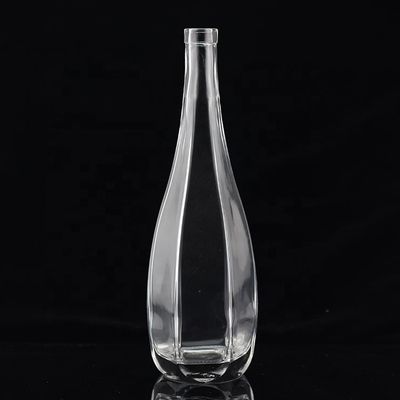 750 ml κόψιμο σχήμα μοναδικό σχεδιασμό γυάλινο αλκοόλ μπουκάλι κατασκευασμένο από για Custom Made