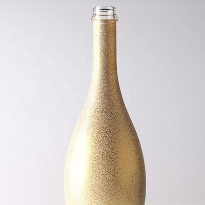 Καθαρό ή προσαρμοσμένο 750 ml μπουκάλι σαμπάνιας 75cl κενό μπουκάλι γυαλί