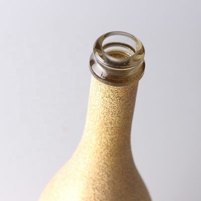 Καθαρό ή προσαρμοσμένο 750 ml μπουκάλι σαμπάνιας 75cl κενό μπουκάλι γυαλί