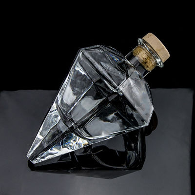 Δημοφιλής Σχεδιασμός Σούπερ Φλιντ 700ml Φιαλάκι Γυαλιού Βοτκά με Φελλό και Διαφανές Γυαλί