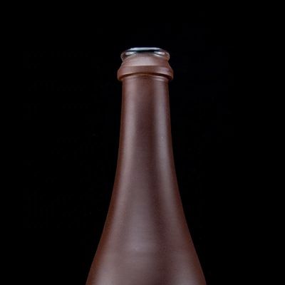 500 ml μπουκάλι σαμπάνιας με ματ φινίρισμα μοναδικό σχεδιασμό