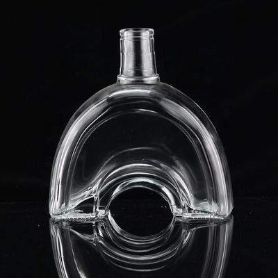 Βιομηχανική γυάλινη φιάλη 700 ml για τη βιομηχανία ποτών σε σχήμα αντίχειρα