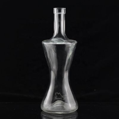 Βιομηχανική γυάλινη φιάλη 700 ml για τη βιομηχανία ποτών σε σχήμα αντίχειρα