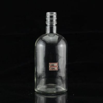 Βιομηχανική γυάλινη φιάλη 700 ml για τη βιομηχανία ποτών σε σχήμα αντίχειρα