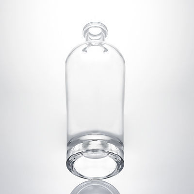 Μπουκάλι υαλοπίνακα με Custom Glass Collar και Cork Stopper