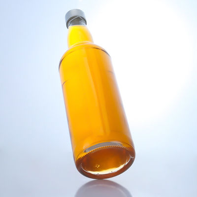Προσαρμοσμένο 750 ml γυάλινο μπουκάλι με μοναδικό σχεδιασμό λαιμού και τύπου σφράγισης από φελλό
