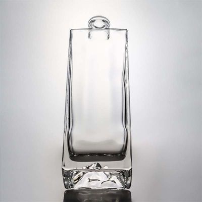 Super Flint Glass Custom Mountain Base 750 ml Whisky Rum Glass Liquor Flask για Βότκα Τζιν