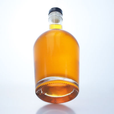750 ml γυάλινο μπουκάλι για τζιν ρούμι βότκα