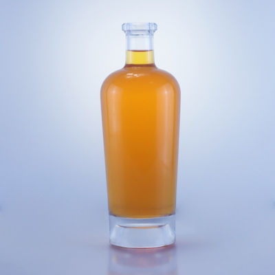 750 ml γυάλινο μπουκάλι με φελλό καπάκι και προσαρμοσμένο καπάκι υλικό σώματος γυαλί