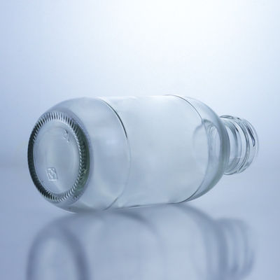 300 ml στρογγυλό γυάλινο μπουκάλι γάλακτος με κάλυμμα Λύση αποθήκευσης