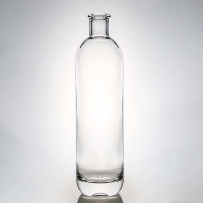 Γυάλινο κολάρο Σφραγισμός τύπου φελλού 1000 ml μπουκάλι αλκοόλ για ουίσκι Βότκα τεκίλα