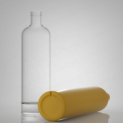 Υλικό σώματος Γυαλί 750 ml Super Flint Rum Βότκα Ουίσκι Τεκίλα Τζιν μπουκάλι με φελλό