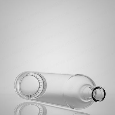 Υλικό σώματος Γυαλί 750 ml Super Flint Rum Βότκα Ουίσκι Τεκίλα Τζιν μπουκάλι με φελλό