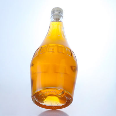 Φανταστικό σχεδιασμό 700 ml Διαυγές φιαλίδιο για σαμπάνια μοναδικό σχήμα και άδειο