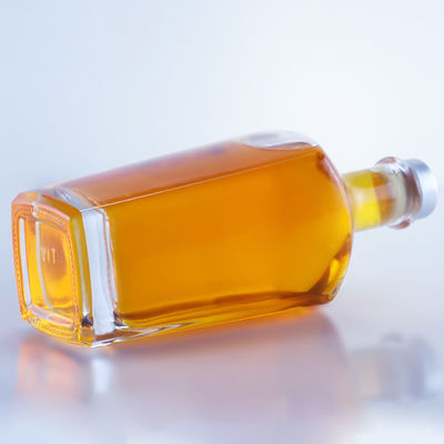 Χρώμα μπουκαλιού Διαφανές 750 ml μοναδικό σχήμα γυάλινο μπουκάλι για τζιν ρούμι σαμπάνια μπράντυ ουίσκι