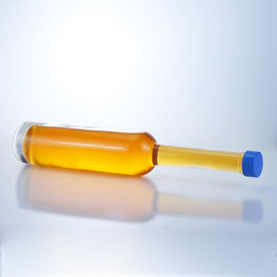 Διαυγές φλιντ γυάλινο κολάρο 500 ml μπουκάλι με μακρύ λαιμό για τζιν ρούμι σαμπάνια μπράντυ ουίσκι