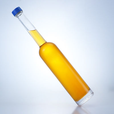 Διαυγές φλιντ γυάλινο κολάρο 500 ml μπουκάλι με μακρύ λαιμό για τζιν ρούμι σαμπάνια μπράντυ ουίσκι
