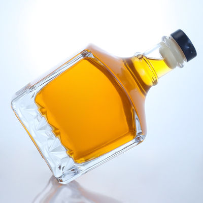 750 ml γυάλινο μπουκάλι για τζιν, ρούμι, σαμπάνια, μπράντυ, ουίσκι, λικέρ