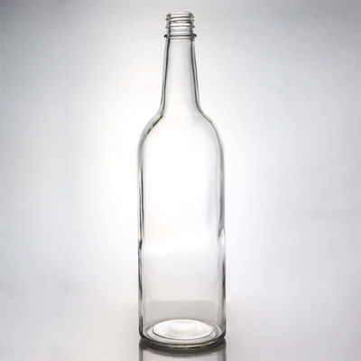 Επιφάνεια χειρισμός Decal γυάλινο μπουκάλι 1000ml στρογγυλό σχήμα τέλεια για τζιν ρούμι σαμπάνια ποτά