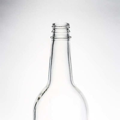 Επιφάνεια χειρισμός Decal γυάλινο μπουκάλι 1000ml στρογγυλό σχήμα τέλεια για τζιν ρούμι σαμπάνια ποτά