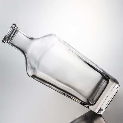 Τεκίλα High Flint γυάλινο μπουκάλι με φελλό προσαρμοσμένο λογότυπο 700ml 800ml 1000ml κενό