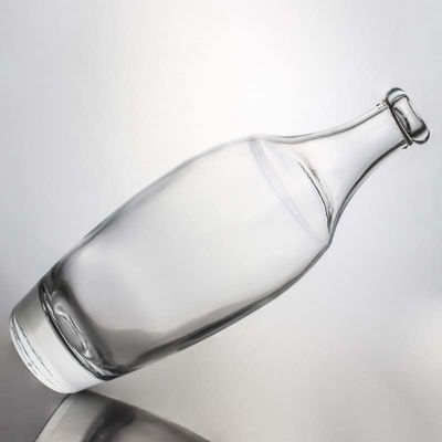 Κελάρι γυαλιού 500ml 700ml 1000ml Άδειο Flint Gin Rum Σαμπάνια μπουκάλι με φελλό