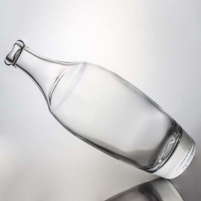 Κελάρι γυαλιού 500ml 700ml 1000ml Άδειο Flint Gin Rum Σαμπάνια μπουκάλι με φελλό