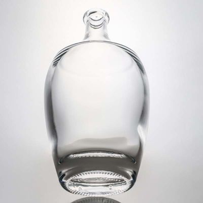 Κελάρι γυαλιού 500ml 700ml 1000ml Άδειο Flint Gin Rum Σαμπάνια μπουκάλι με φελλό