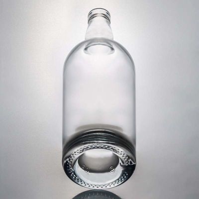 Προσαρμοσμένο λογότυπο High Flint Gin Rum Liquor γυάλινο μπουκάλι με φελλό 700ml 800ml 1000ml
