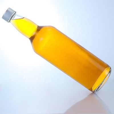 Ετικέτα 500ml 700ml Καθαρή τεκίλα ουίσκι βότκα γυάλινο μπουκάλι