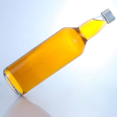 Ετικέτα 500ml 700ml Καθαρή τεκίλα ουίσκι βότκα γυάλινο μπουκάλι