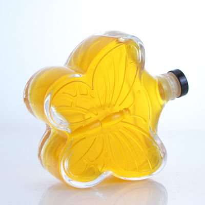 Ποτά 330ml Διαυγές Super Flint άδεια γυάλινα μπουκάλια με προσαρμοσμένο λογότυπο