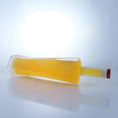 750 ml καθαρή βότκα ουίσκι γυάλινα μπουκάλια με φελλό για την αποθήκευση ποτών
