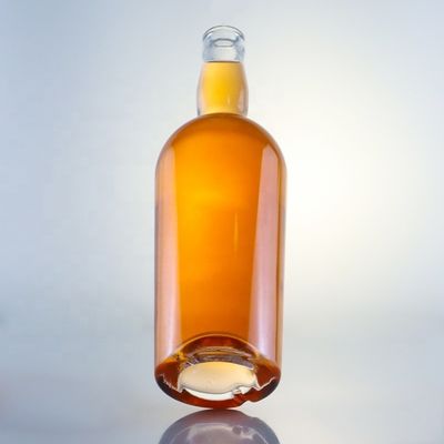 Μοναδικό σχεδιασμό 700ml 750ml Μπράντυ Βότκα Τεκίλα γυάλινο μπουκάλι με φελλό προσαρμοσμένο λογότυπο