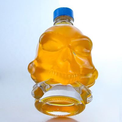 Υλικό κολάρου Γυαλί Super Flint Γυαλί 750 ml Διαυγές γυάλινο μπουκάλι με καπάκι βίδας