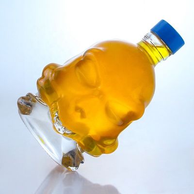 Υλικό κολάρου Γυαλί Super Flint Γυαλί 750 ml Διαυγές γυάλινο μπουκάλι με καπάκι βίδας