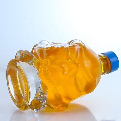 Υλικό κολάρου Γυαλί Super Flint Γυαλί 750 ml Διαυγές γυάλινο μπουκάλι με καπάκι βίδας