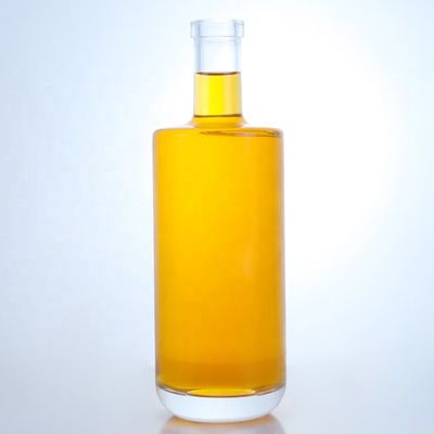Διαφανές γυάλινο μπουκάλι με φελλό για ουίσκι, βότκα, τεκίλα, τζιν ρούμι 500 ml/700 ml