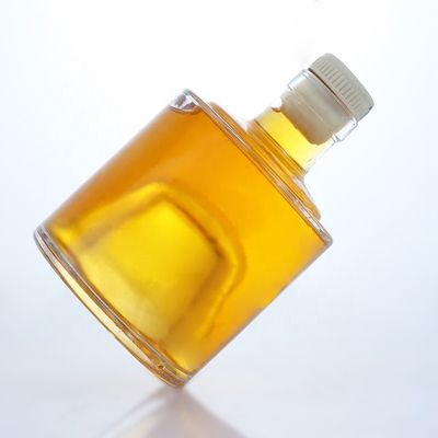 Έλεγκτο 500ml 750ml 1000ml Φλιντ γυάλινο μπουκάλι για ουίσκι Βότκα Σαμπάνια Τεκίλα
