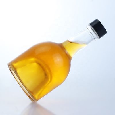 Έλεγκτο 500ml 750ml 1000ml Φλιντ γυάλινο μπουκάλι για ουίσκι Βότκα Σαμπάνια Τεκίλα