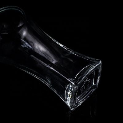 Διαυγές 200ml 375ml 500ml 750ml γυάλινο κρασί ουίσκι βότκα τεκίλα μπουκάλι με φελλό