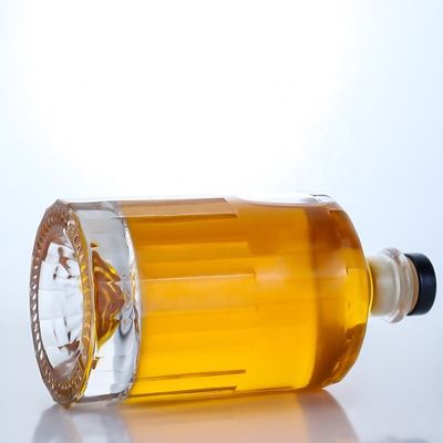 500 ml 700 ml 750 ml Flint Glass Spirit Gin Ουίσκι Βότκα Μπράντυ Λικέρ Φιάλο με φελλό