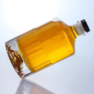500 ml 700 ml 750 ml Flint Glass Spirit Gin Ουίσκι Βότκα Μπράντυ Λικέρ Φιάλο με φελλό