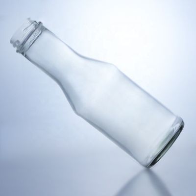 200/375/500/750/1000ml γυάλινο μπουκάλι με καπάκι με βίδα για χυμό νερού γάλα καφέ