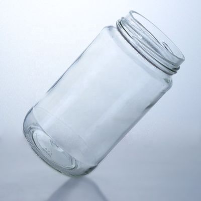Κεφαλάκι για κρασί με βίδα Έλεγκαντ 410ml 500ml Διαφανές γυάλινο μπουκάλι για σαλάτα Σάλτσα Τσίλι Κέτσαπ