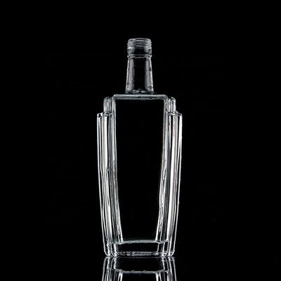 500 ml 700 ml 750 ml φιαλίδιο από γυαλί για σαμπάνια Gin Rum Διαφανές και ανάγλυφο