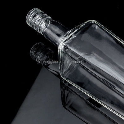 Φλιντ γυαλί 500ml 750ml 1000ml Ειδικό σχήμα κενό μπουκάλι για βότκα Ουίσκι Τζιν Ρουμ